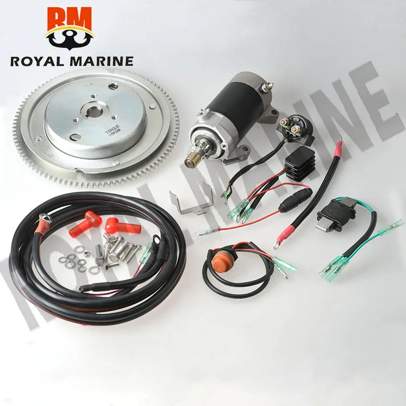 Electric Start Kit For YAMAHA E60H 2-Stroke 60HP 2T 60HP Outboard Moto 6k5 outboard motor Electric Start Kit