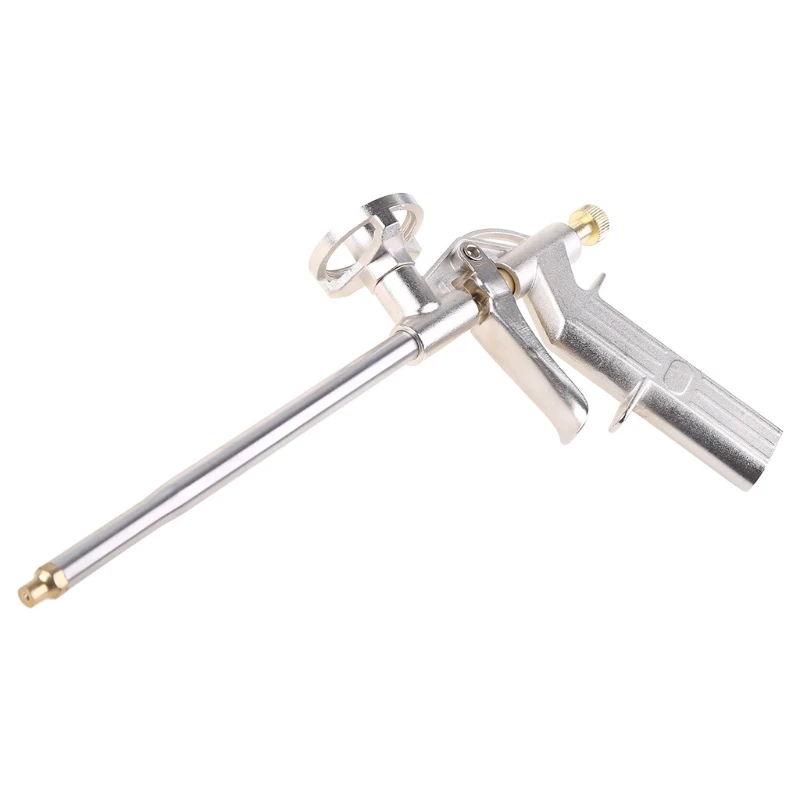 Foam Expanding Spray Gun Bubble Sealant Dispensing PU Insulating Applicator Tool Aluminum Alloy