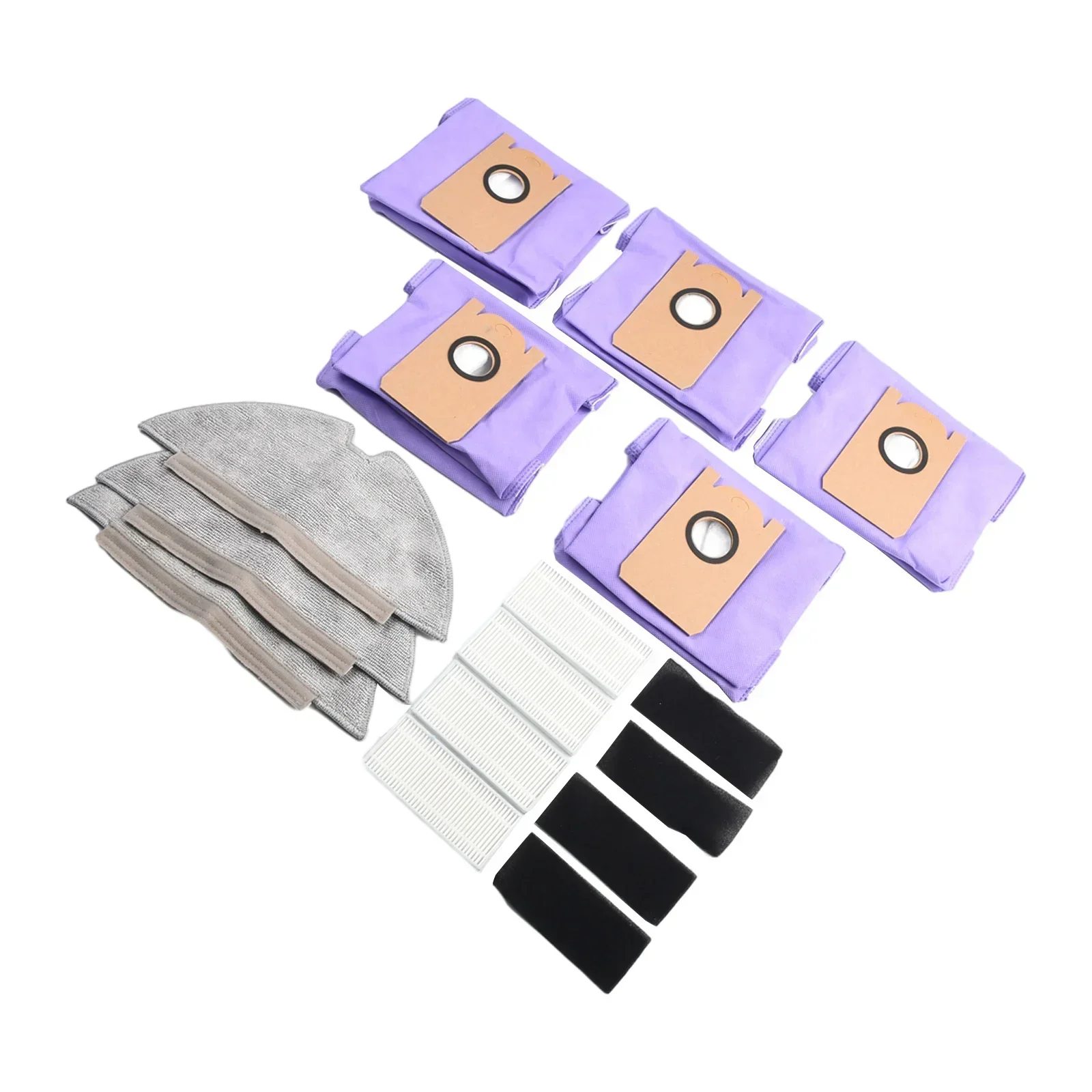 Durevole kit filtro in tessuto per pulire strumento per la pulizia della casa accessori per spazzatrici 12 pz/set sacchetto per la polvere per RoboVac L35