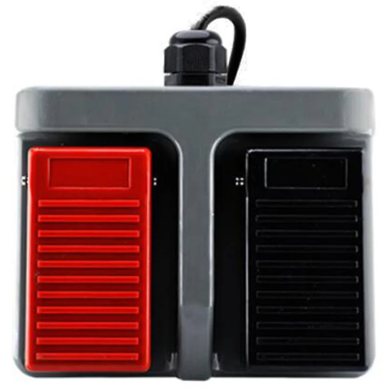 

Fresh 5X Instant Plastic Foot Switch Infinite Double Pedal Two-Way Dual-Use Tumble Switch