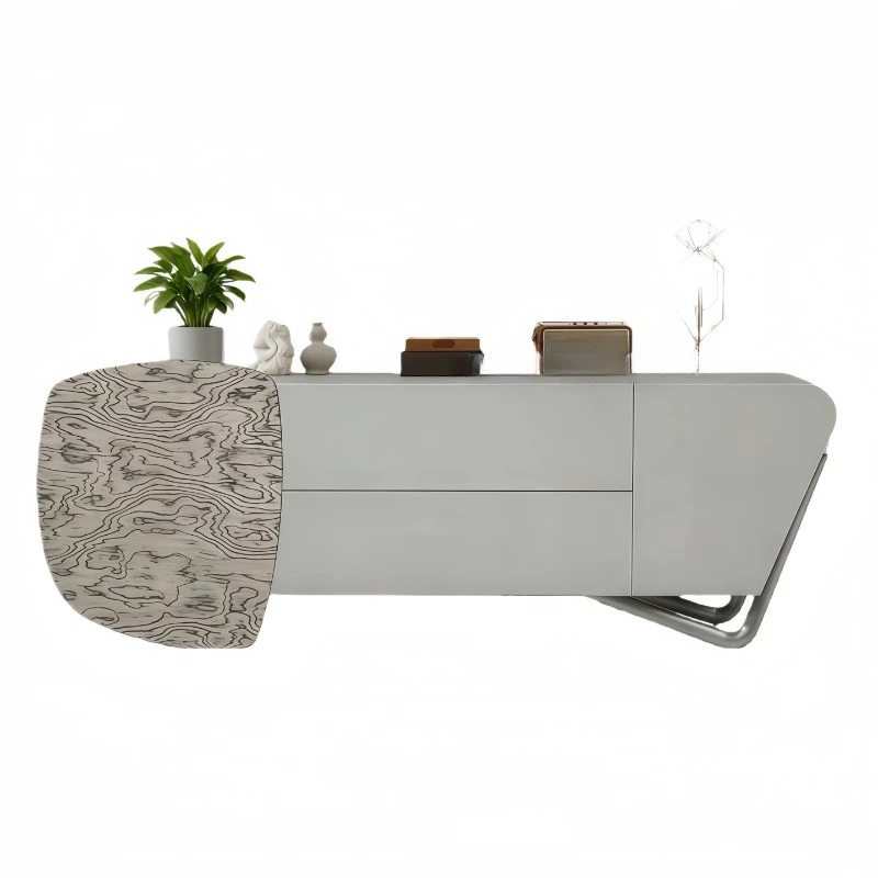 Italian minimalist paint dining side cabinet, entrance entrance cabinet, living room decoration cabinet, bedroom bedside storage