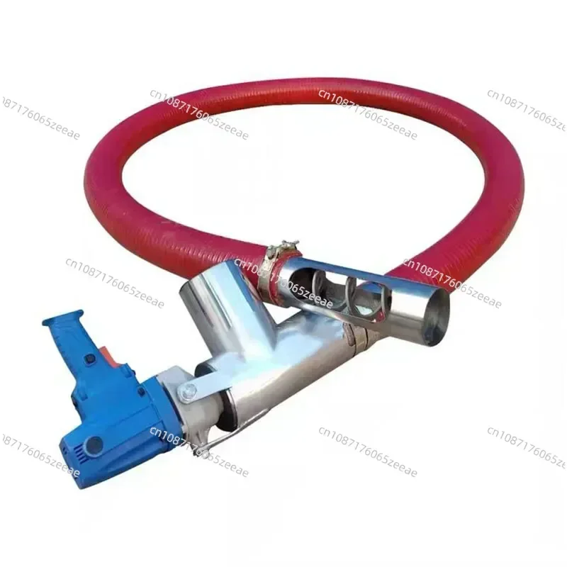 1800W Grain suction machine Small household large grain suction truck Grain suction machine Hose conveyor Screw conveyor