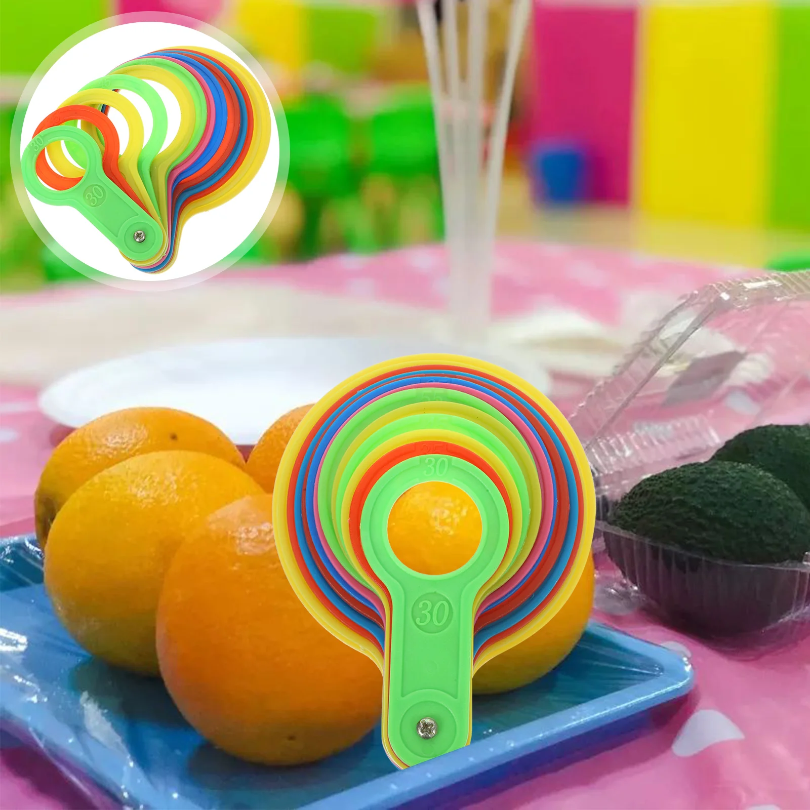 Grading Board Fruit Grader Fruitful Circles Plastic Lemon Diameter Measuring Gauge