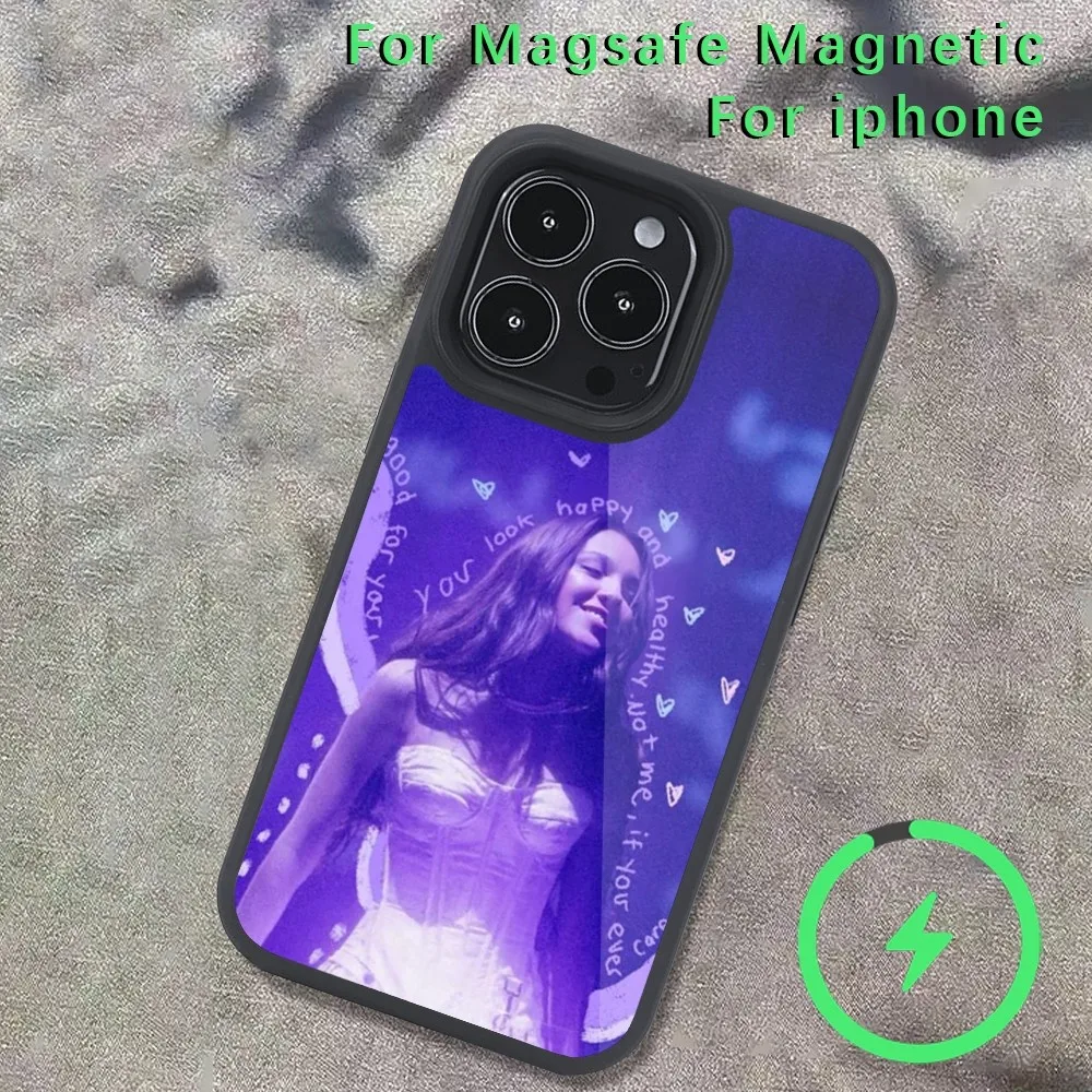 O-Olivia R-Rodrigo-S singer Phone Case  For iPhone 14 13 12 11 15 Pro Max Magsafe Wireless Charge Plus Mini Cover