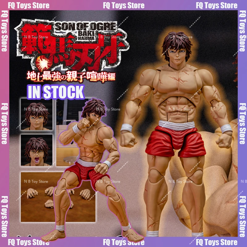 

В наличии Storm Toys BHSA01 масштаб 1/12 Hanma Baki двойная голова мужской солдат фигурка модель полный набор Коллекционная игрушка