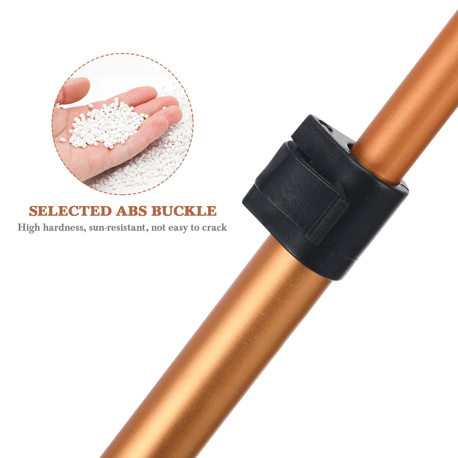 

1Pcs Telescopic Clothes Pole Alloy Material Adjustable Design for Various Drying Needs Home Laundry Support