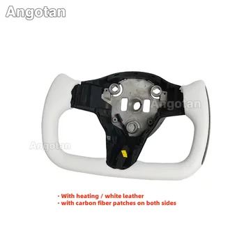 8 best sales टेस्ला मॉडल 3 कार्बन स्टीयरिंग व्हील - №1