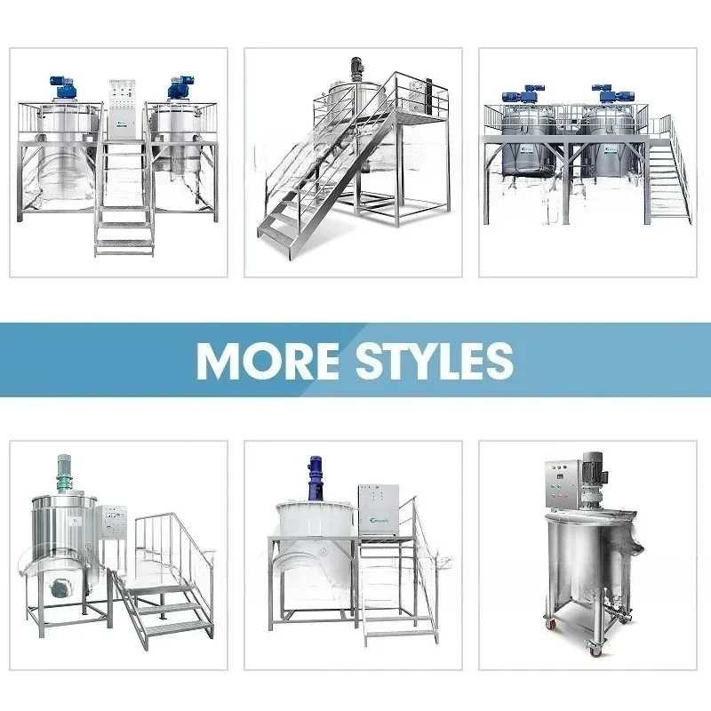 Attrezzatura per la produzione di cosmetici Serbatoio di miscelazione da 15 litri Agitatore Vaso Miscelatore per balsamo per labbra Macchina per la produzione di rossetti