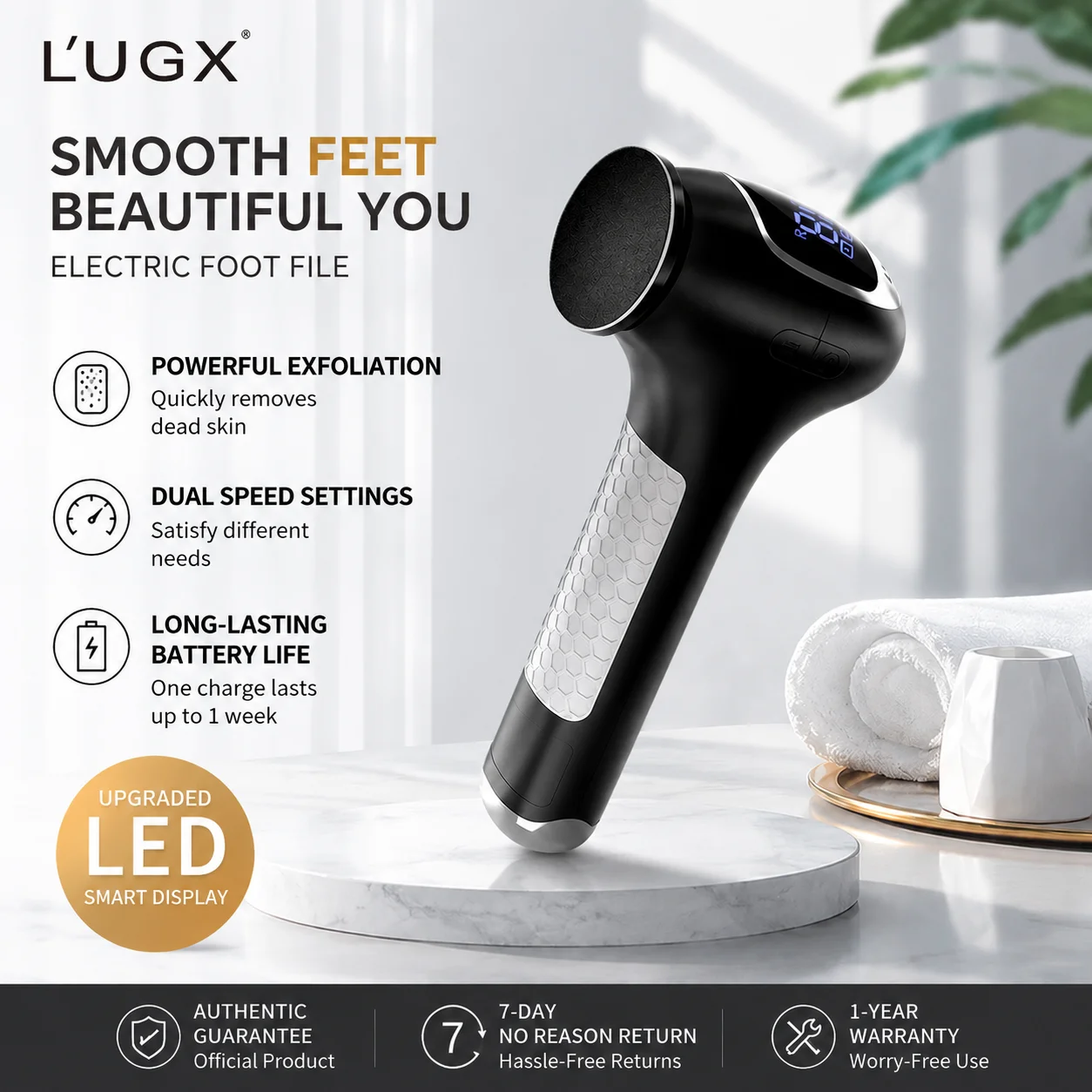Rechargeable Electric Foot Care Machine Professional Salon Dead Skin And Callus Remover for Home Use