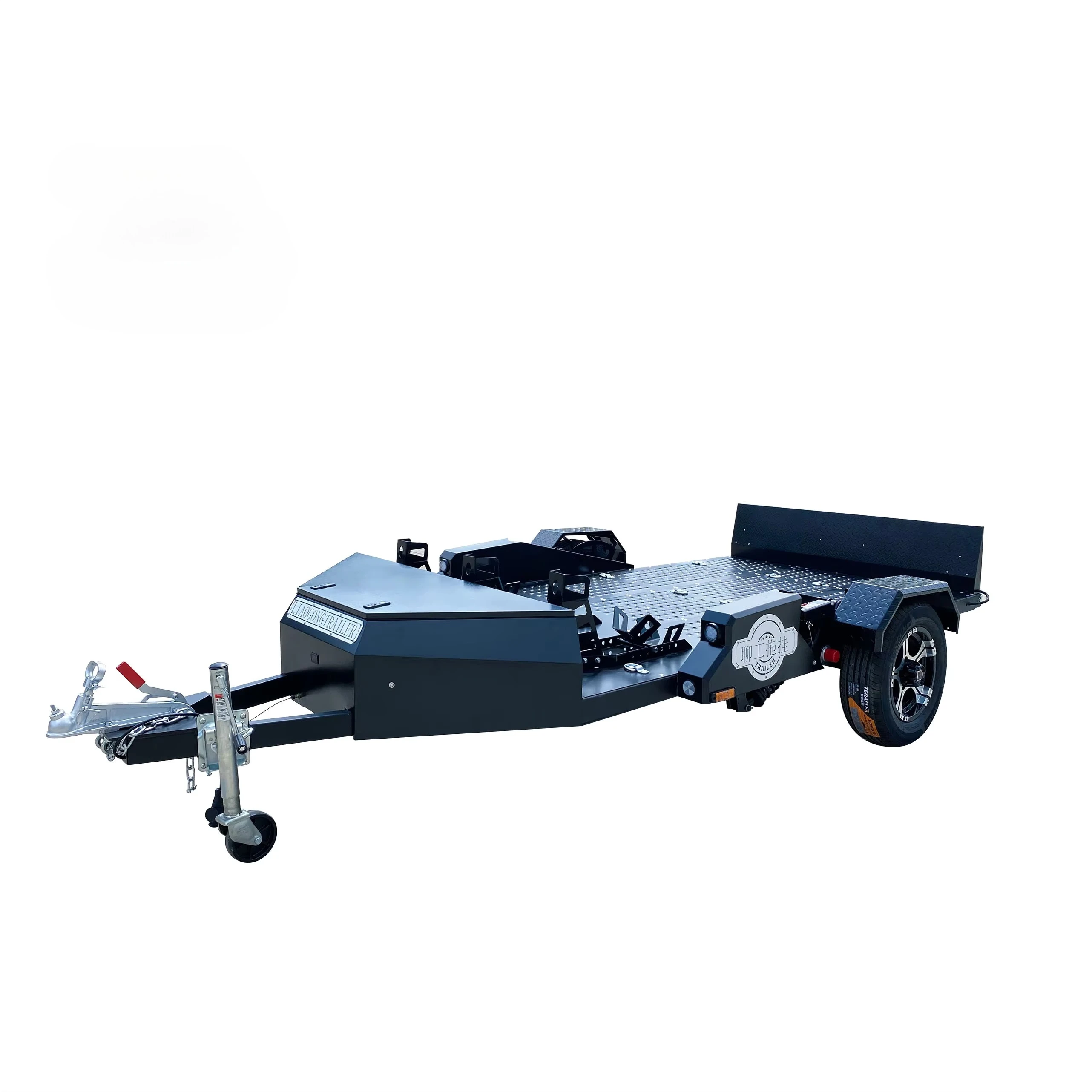 Direct Factory Price Single Motorcycle ATV Trailer Easy to Carry Super Practical view 2