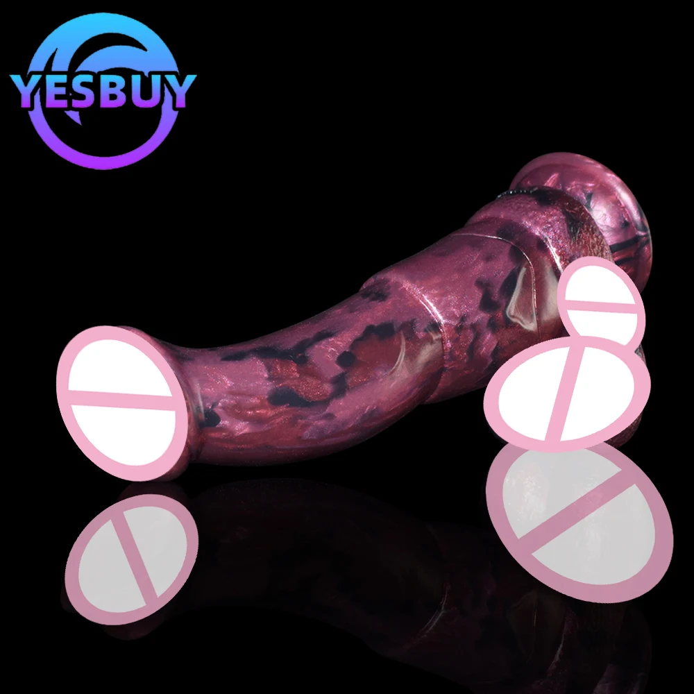 

YESBUY Realistic Horse Dildo Huge Penis Suction Cup Dildos Butt Plug For Men Women Prostate G Spot Stimulator Adult 18+ Product