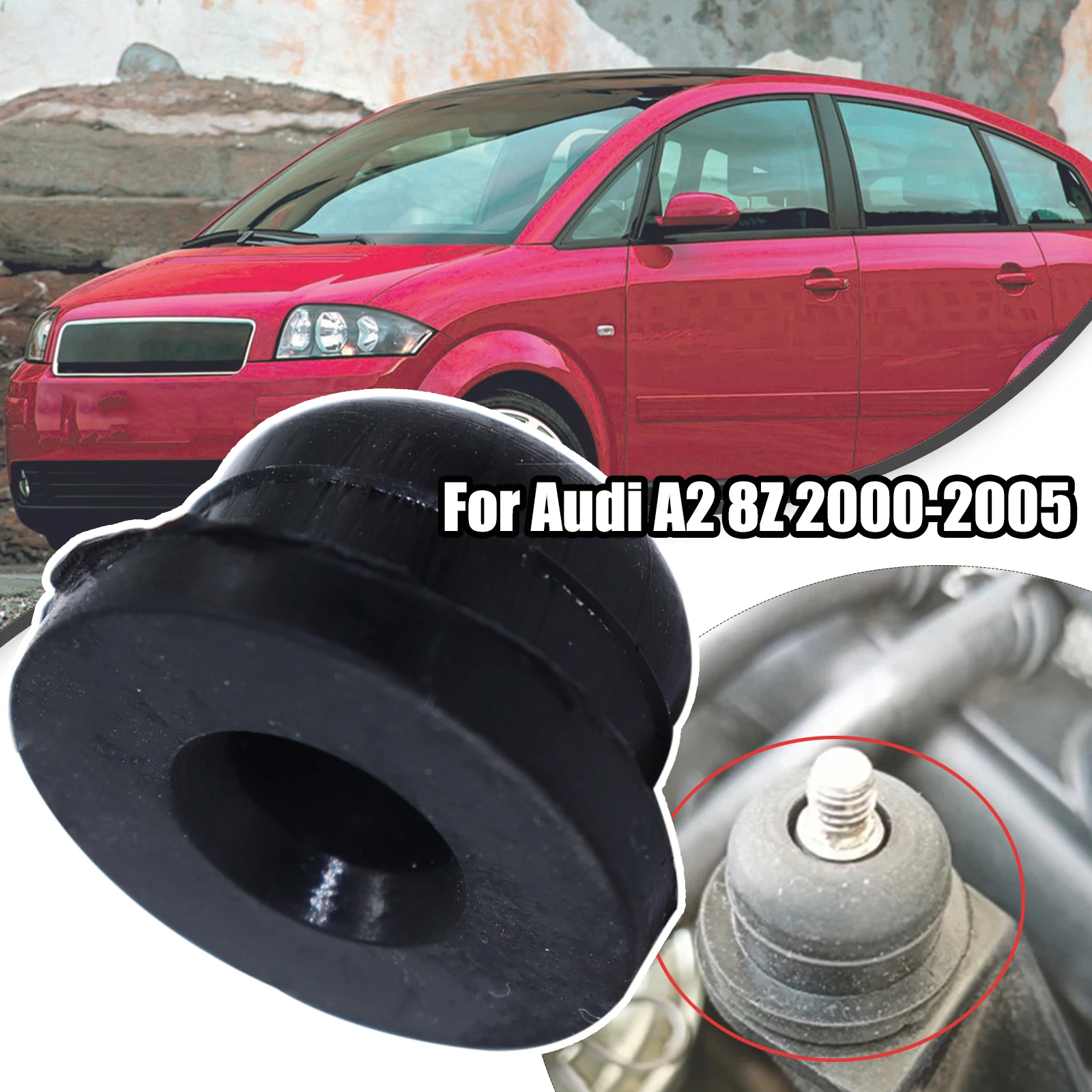 

Windscreen Washer Headlight Pump Seal Water Reservoir Gasket Mount Rubber Cap Clip Plug For Audi A2 8Z 2000 - 2005 A3 8P/8V/8L