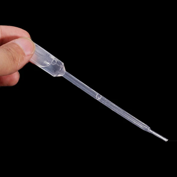 Pacote de 50 conta-gotas de plástico para transferência de 3ml, pipetas de óleos essenciais, ferramenta de maquiagem conta-gotas