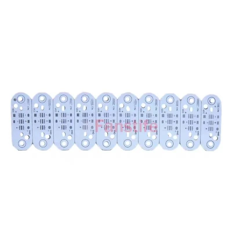 PCB Window Sill Light Board, substrato de alumínio, 3LED, 3535, XPE/XPG