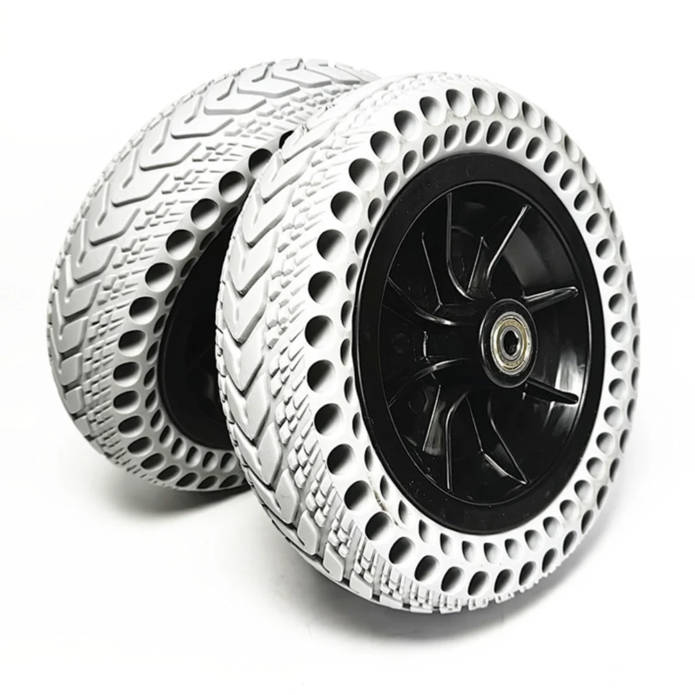 200x50 Wheels 8 Inch Wheels Black Grey Stronger And Safer Thickened Material Not Easy To Wear Special Tire Lines