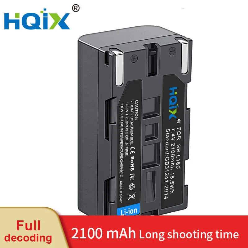 

HQIX for Samsung VM-A400 A2300 A300 A320 A110 A350 SC-L903 L906 L907 W61 W62 W71 W73 W80 W87 W97 Camera SB-L160 Charger Battery