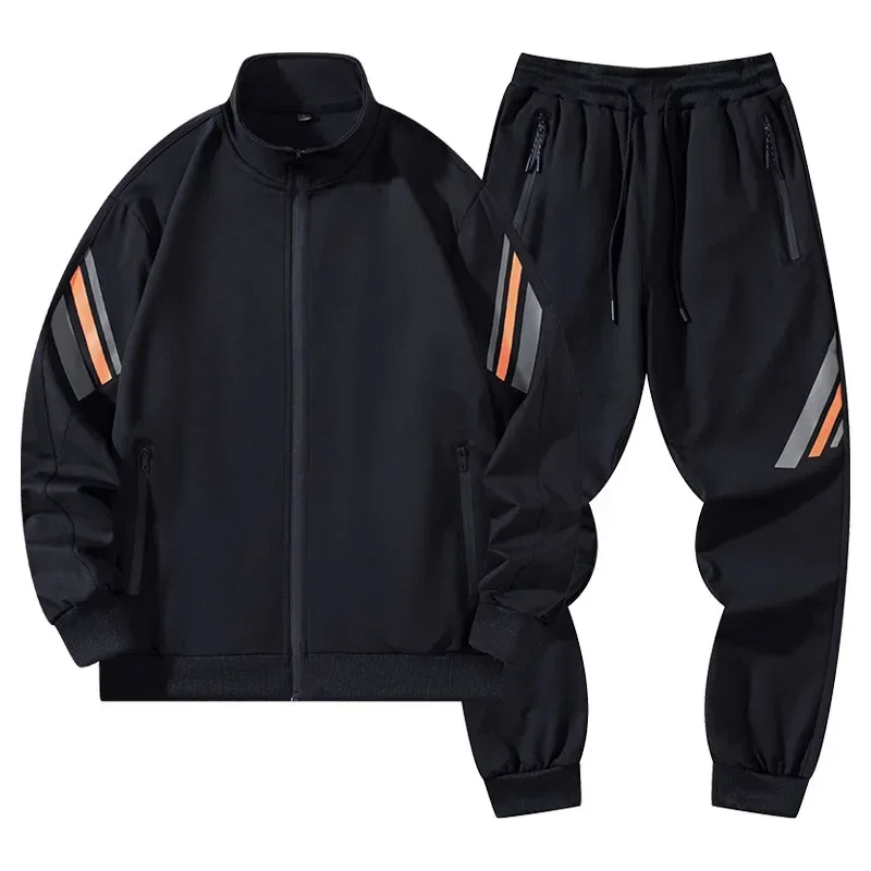 Men Tracksuits 2 Piece Spring Autumn Hip Hop Jogging Suits Sports Wear Man Running Suit Workout Windbreaker Fashion Clothing