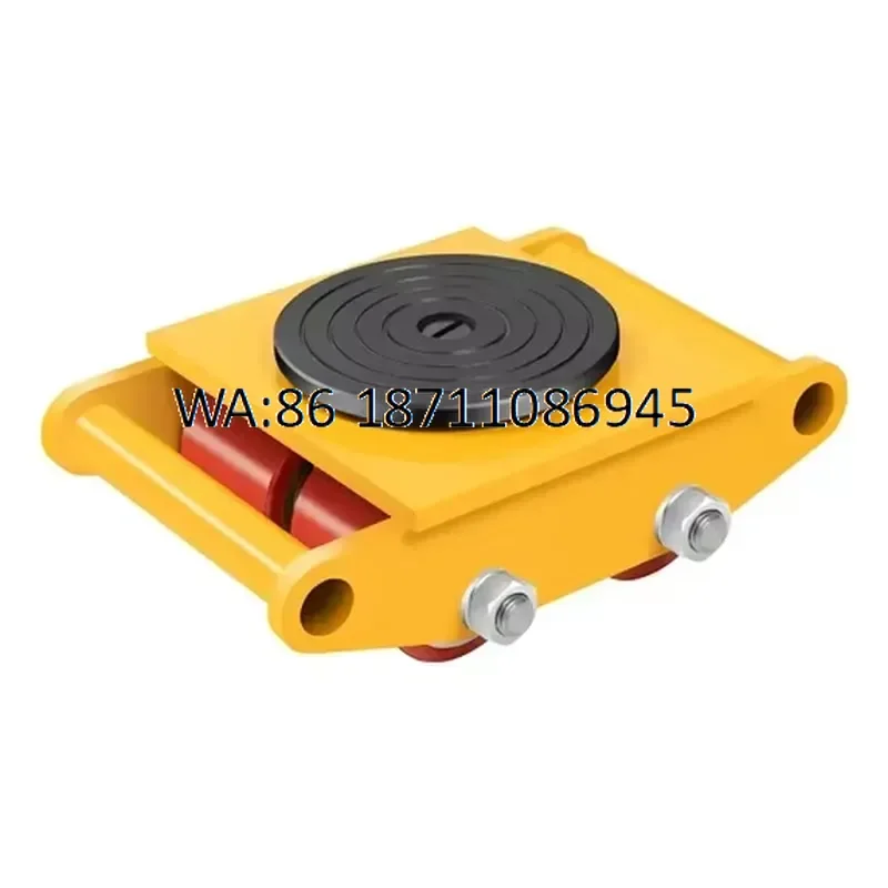 Heavy Duty Mobile Skates with 360 Degree Rotation for Transporting Heavy Machinery Cart