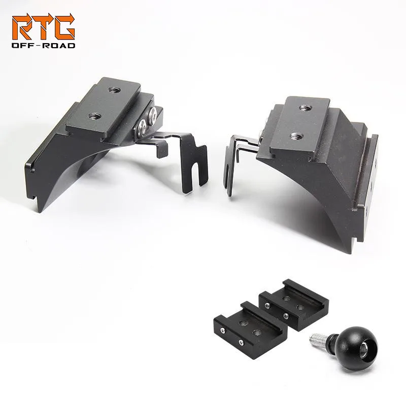 

RTG for Passenger version GWM Poer /P series /CANNON Spotlight Bracket Modification Front Hood Bonnet LED Light Spotight Bracket