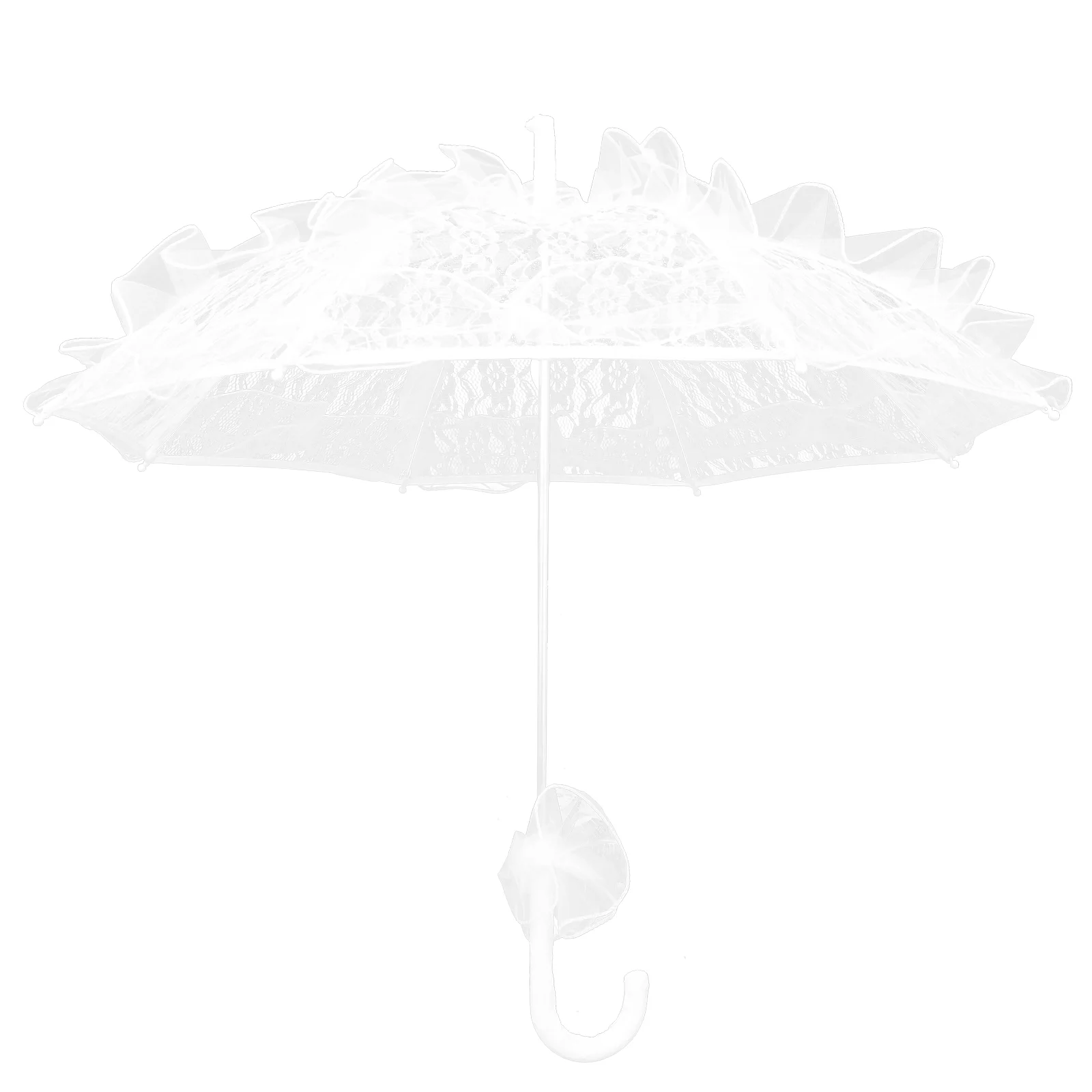 Lace Umbrella Bridal Parasol Accessories Wedding Photo Prop Stage Performance Bridesmaid Outfit