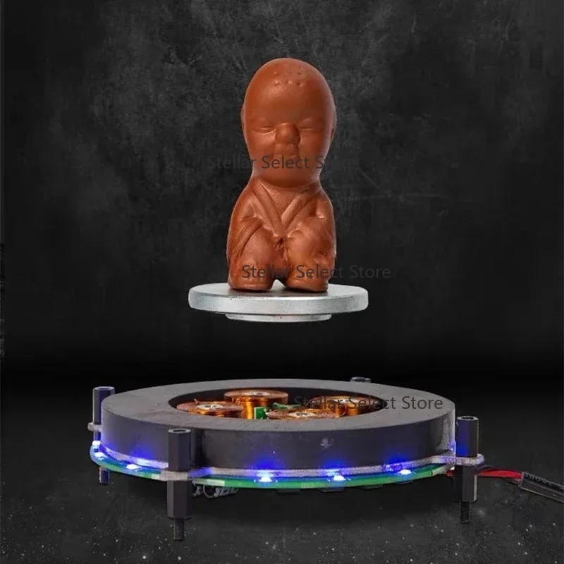 Heavy  Levitation Bare Metal Module Levitation Movement Potted Plant Maglev Exhibition Stand Maglev Speaker