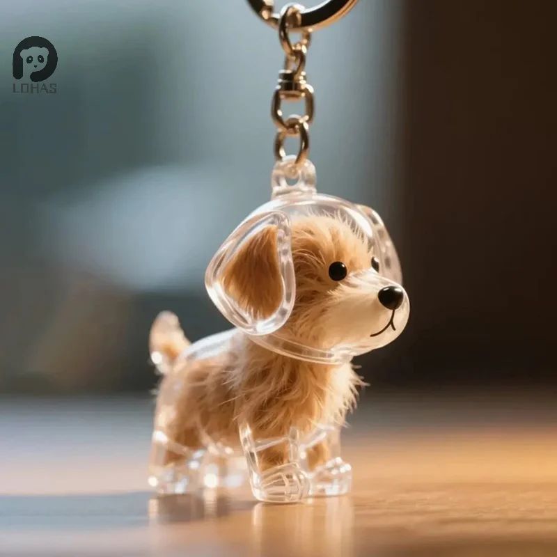 1Pc Cat Fur Storage Pendant Bag Pendant Dog Hair Storage Cute Keychain Jewelry Souvenir Collection Gift Couple Car Key Chains