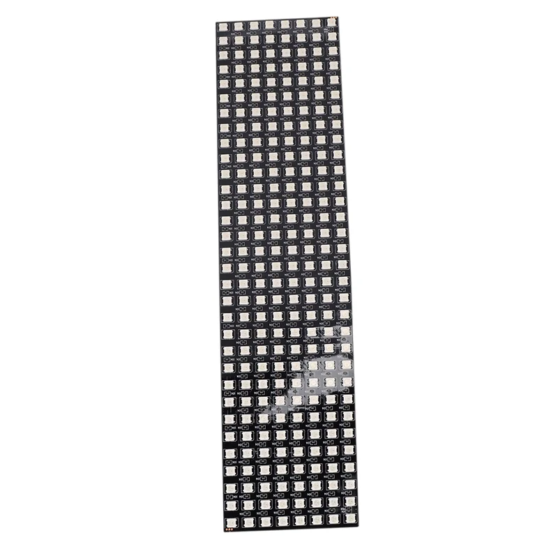 Pannello a matrice LED Hot-5X, schermo LED indirizzabile individualmente a matrice di punti flessibile digitale WS2812B RGB 832 pixel