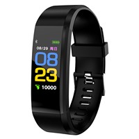 Waterproof Simple Smart Bracelet Sleep Detection Heart Rate Blood Pressure Blood Oxygen Sports Pedometer Watch For All People