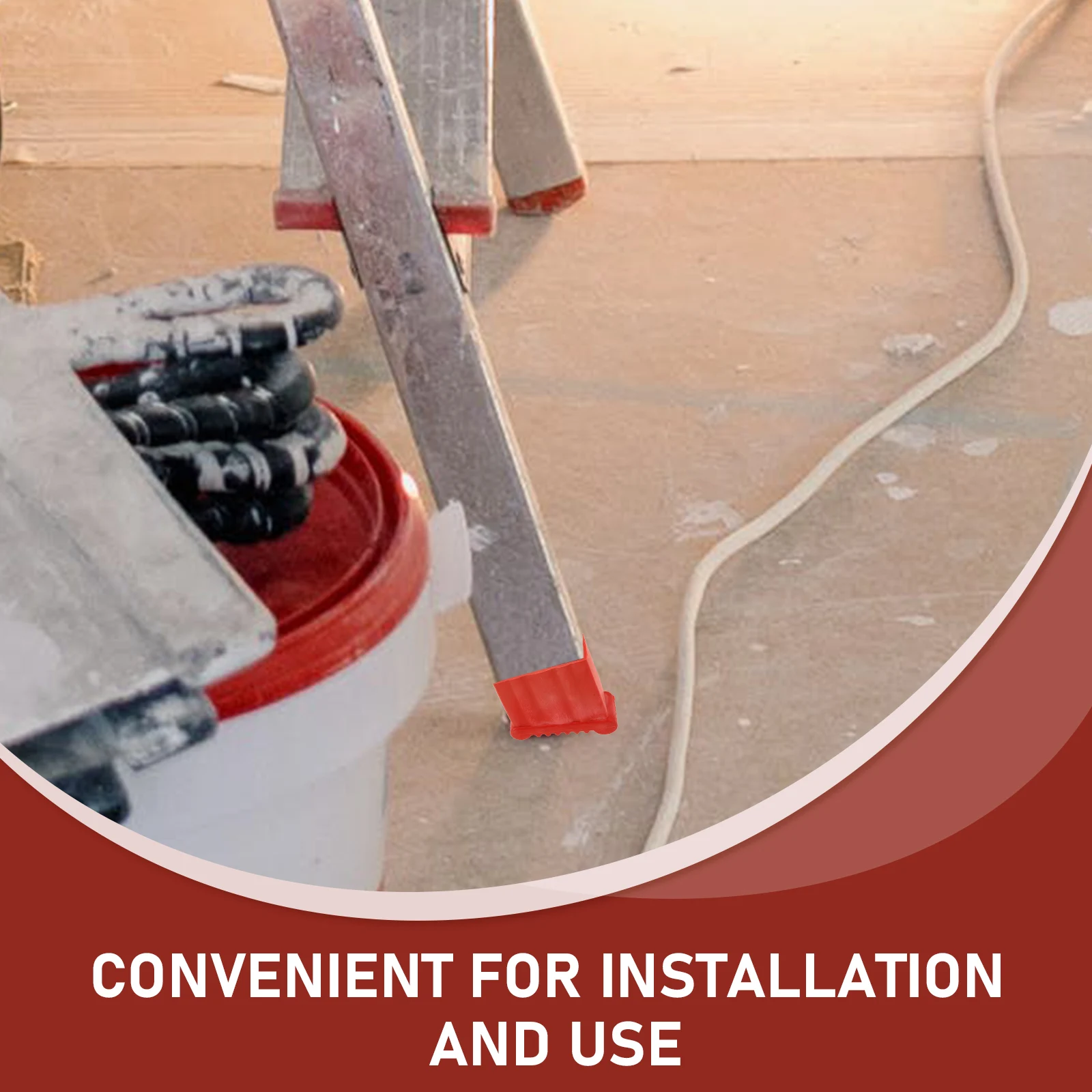 

Non-Skid Plastic Covers Feet Replacement Mats Step Foot Caps Wear-Resistant Accessories For Supplies Replacement