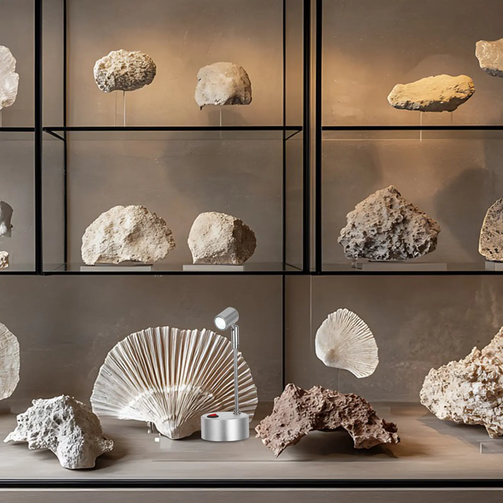 

Светодиодный прожектор 1 Вт, стабильный, с металлическим креплением, для ювелирных витрин и выставочных шкафов, светодиодный светильник для дисплеев, высокая яркость, модный дизайн