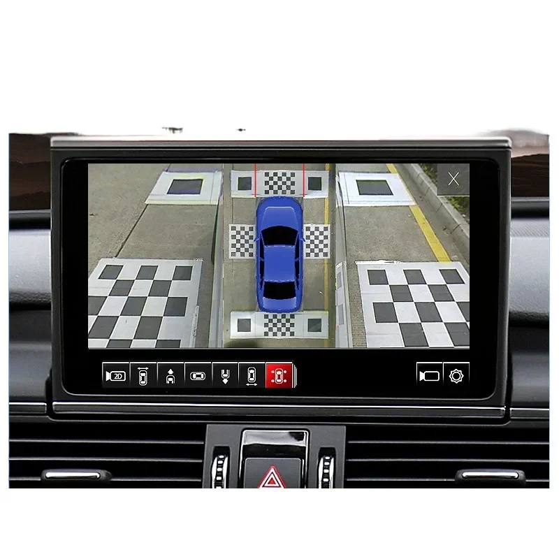 Sell well 3D around bird eye surround view camera system High-definition night visionfor Audi A3 A4 A5 A6 Q3 Q5 Q7 MMI MIB C8