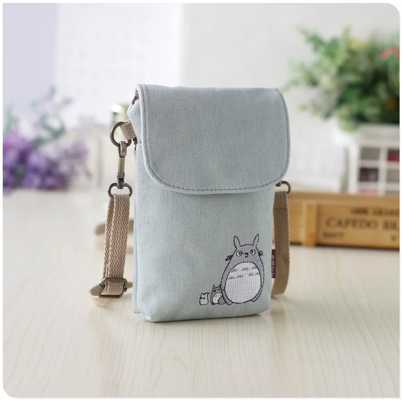 GHIBLI Watch Portable Case Hayao Miyazaki Jewelry Pouch Travel Cases for Men Travelling Totoro Zero Wallet