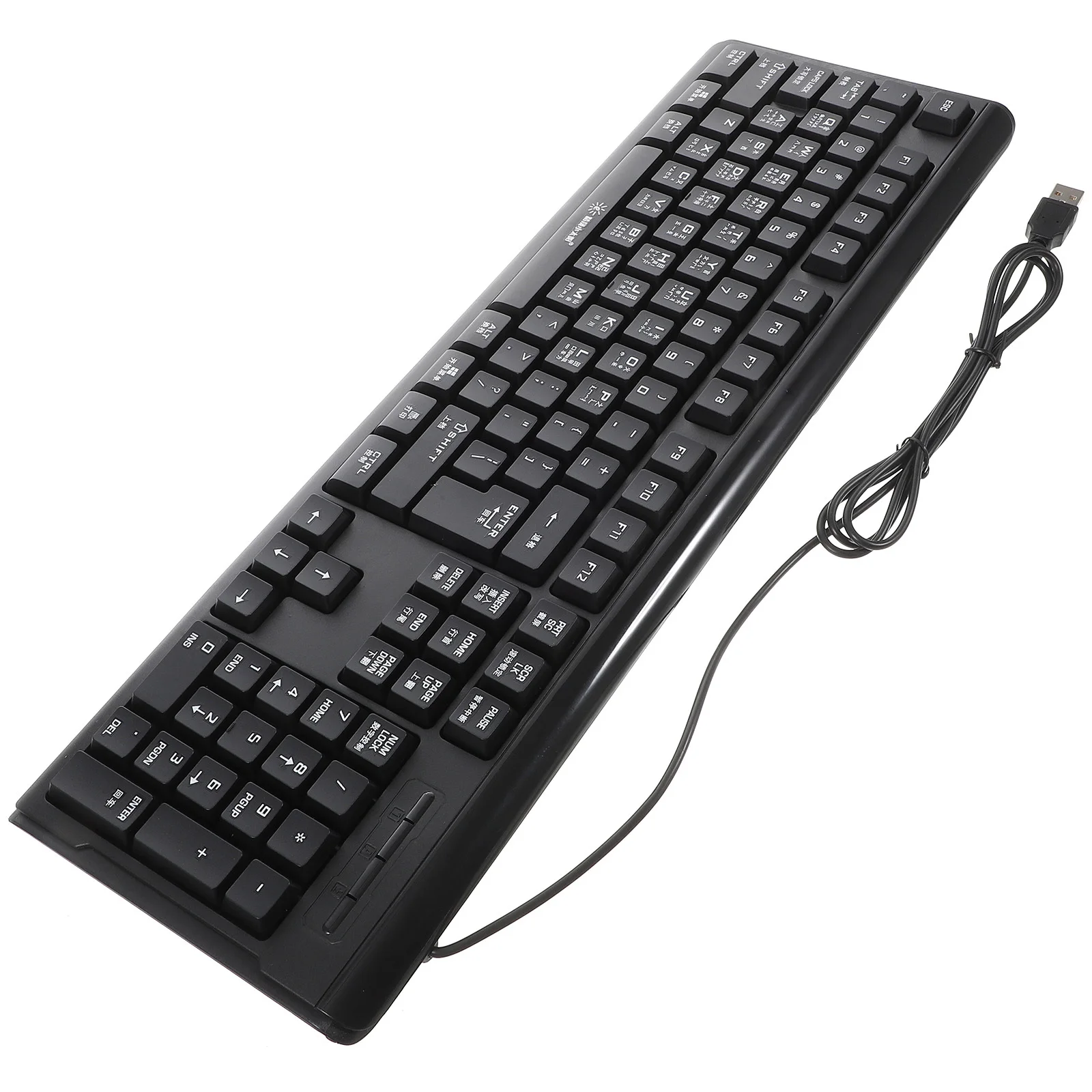 Clavier professionnel Zhuyin filaire USB, Support multilingue Durable, sans latence, expérience de frappe, clavier de jeu