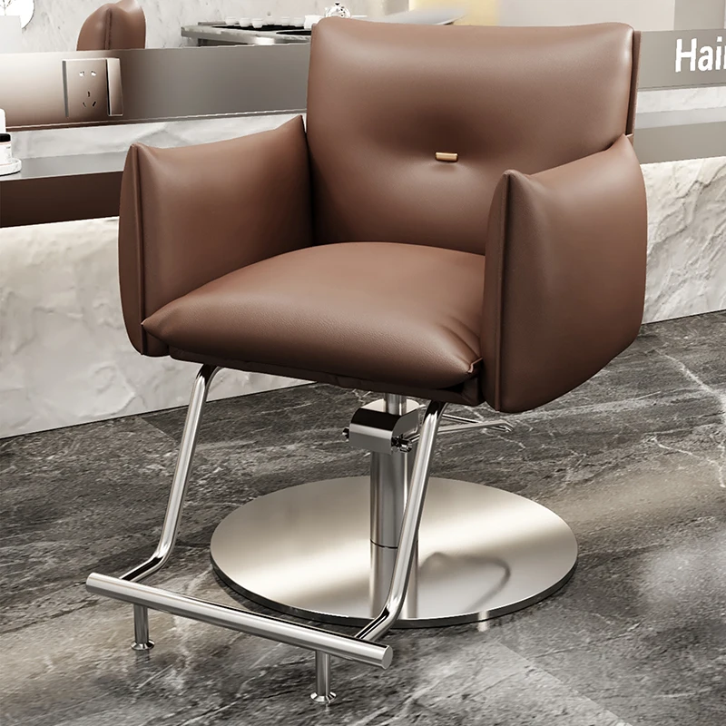 Modern Creative Barber Chairs Elegant Trendy Exquisite Glamour Salon Chairs Beauty Versatile Silla Para Lashista Salon Furniture