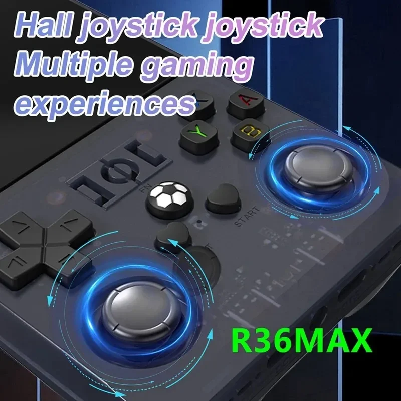 Original R36 MAX Retro Handheld Game  4.0Inch IPS Screen Console 128GB Portable Pocket Video Player Supports 30+ Emulators 20000