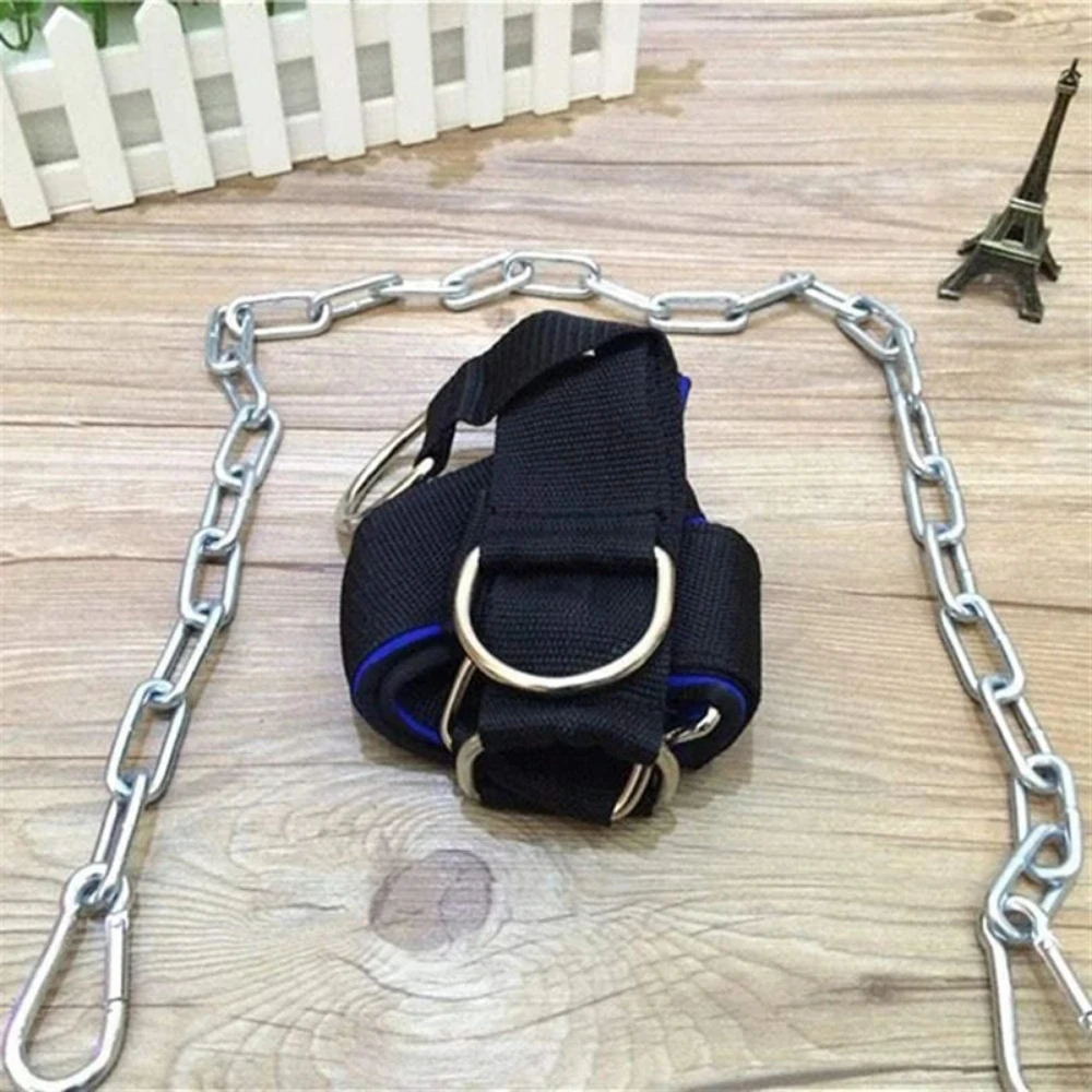 Einstellbare Neck Muscle Power Training Strap Kopf Harness Gewicht Lager Kappe für Körper Kraft Übung Gym Fitness Ausrüstung – Detail 8