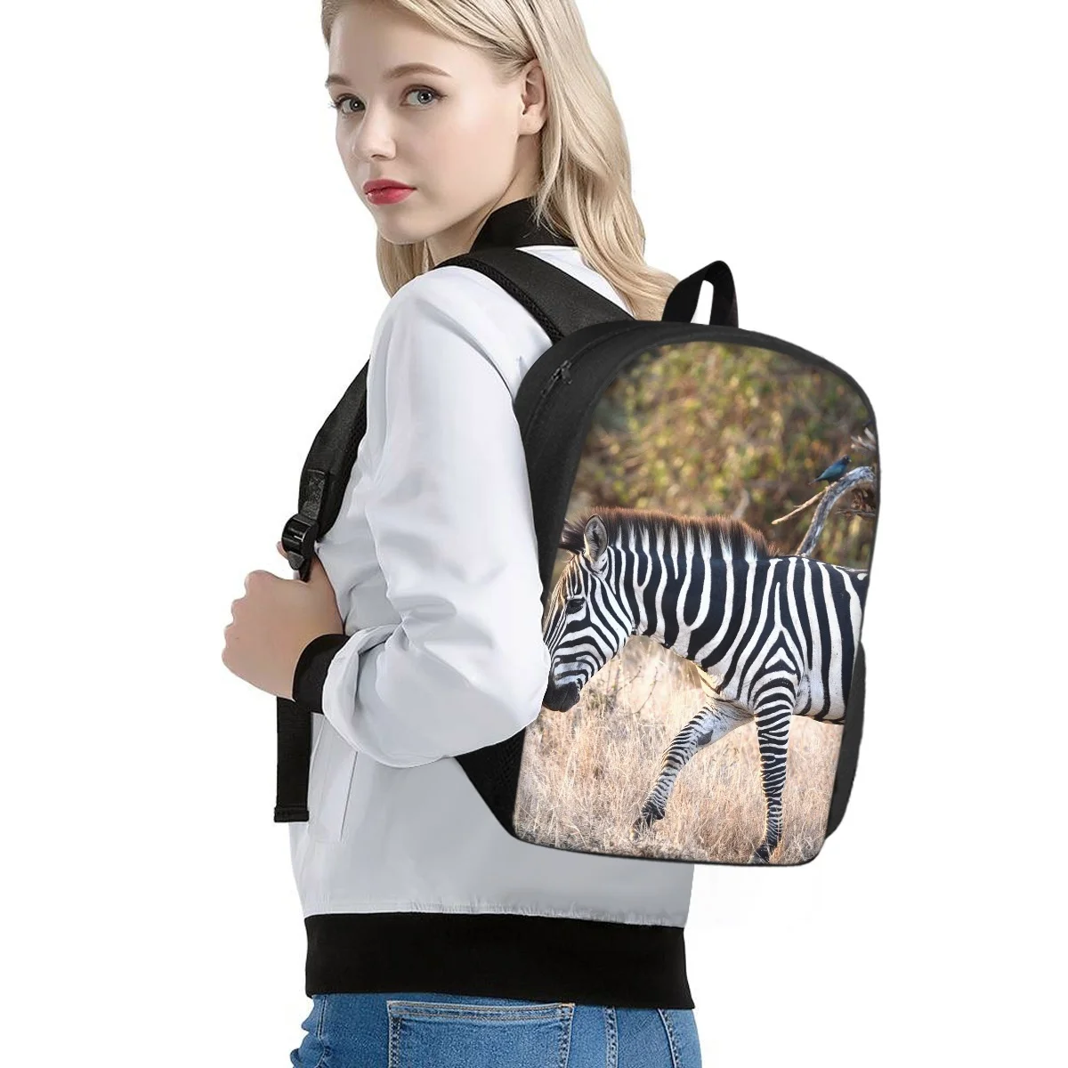 Cute Horse Print School Bag per bambini ragazzi Gils Child Toddler Bookbag adolescenti studente Bagpack moda nuovo regalo borsa per il mese