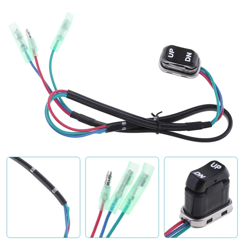 

Boat Trim & Tilt Switch Assembly For Yamaha 4 Stroke Motor Outboard Remote Controller 703-82563-02-00 703-82563-01-ABQA