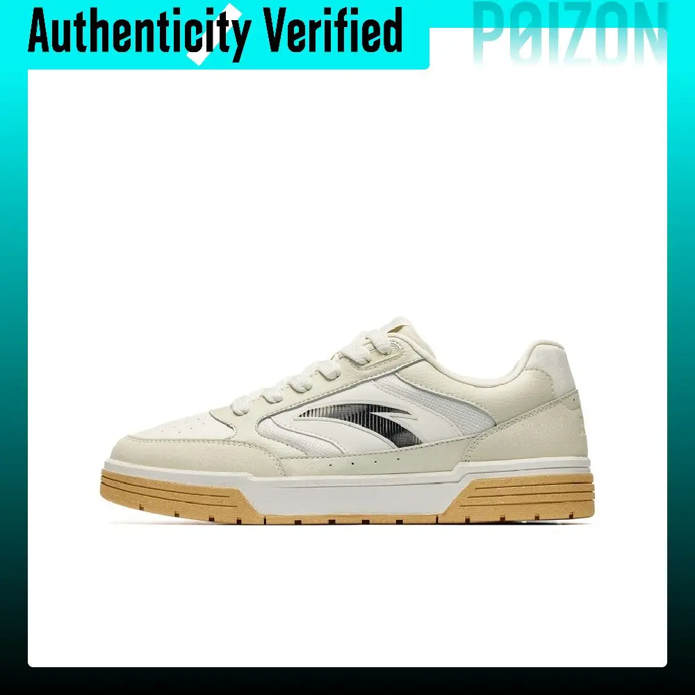 ANTA Hundred Rivers Skate Shoes Men's Low-top Ecru Medium Pips Rubber Colorway 112648011-2