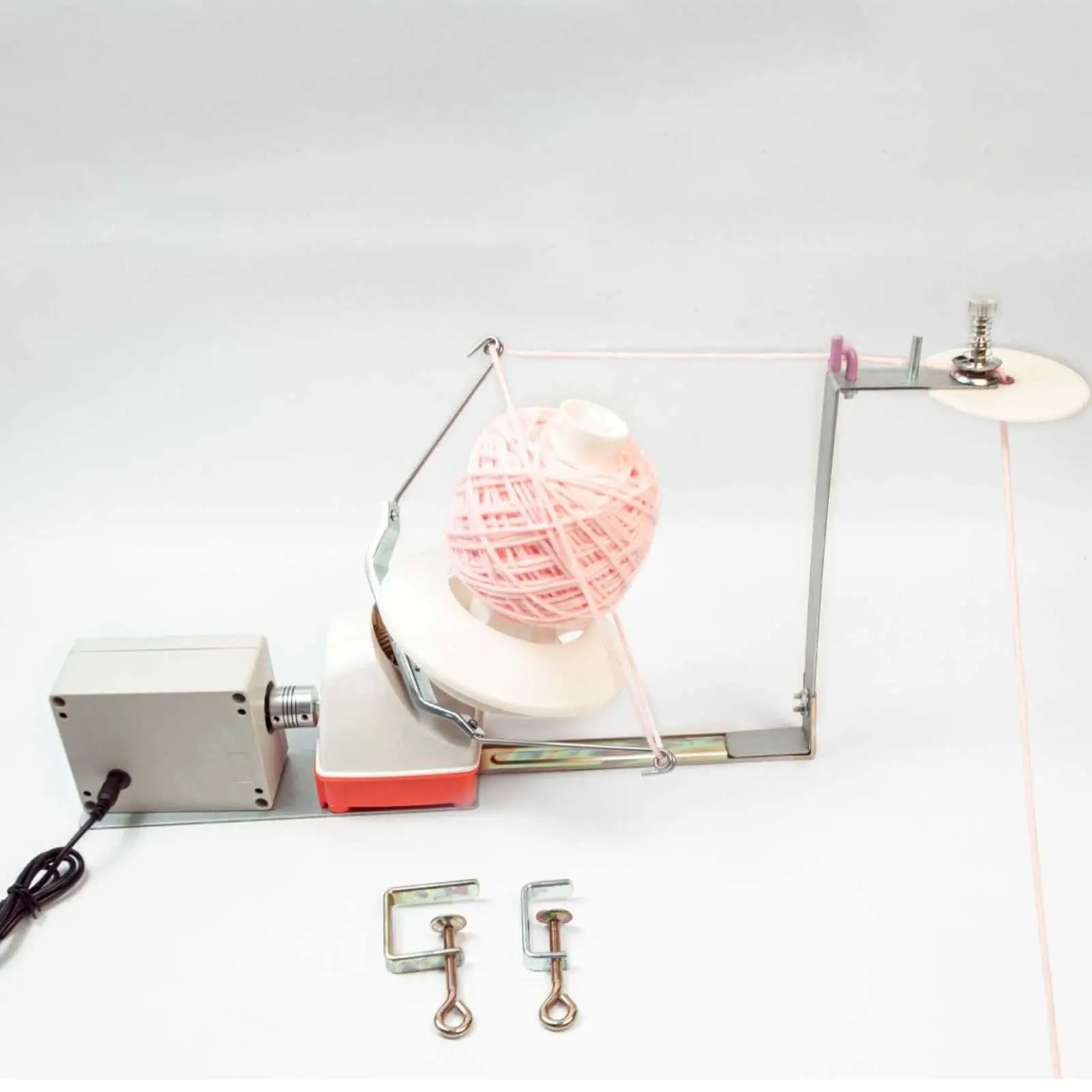 Wool Yarn Winder Easy to Use Sewing Stable Multipurpose Table Low Noise Winding Yarn Yarn Dispenser DIY Fiber Knitting Electric