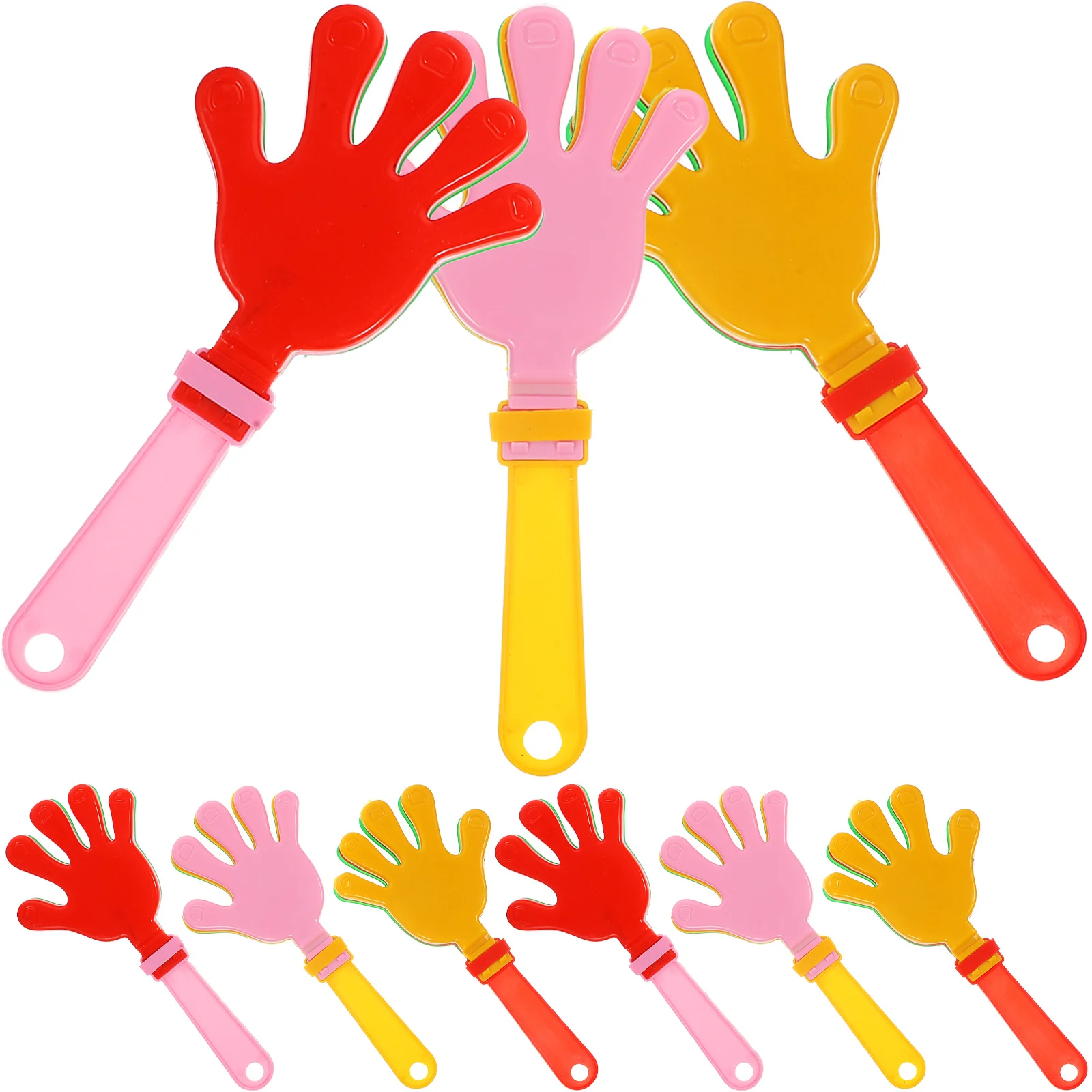 

20Pcs Portable Hand Clappers Plastic Party Noise Makers for Kids Events Graduation Parties Concerts Outdoor Gatherings