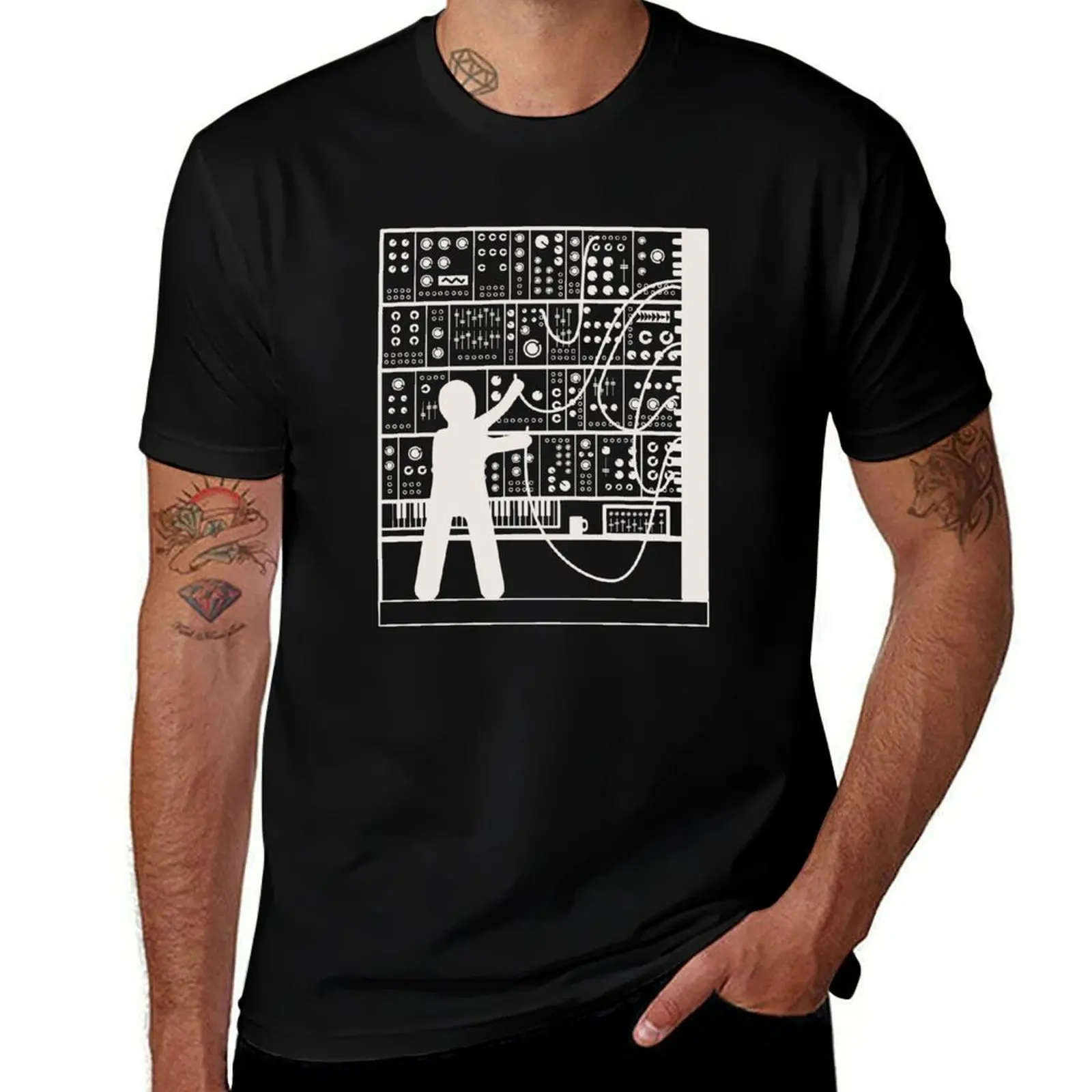 Modular Synthesizer Lover T-Shirt Breathable Travel T-Shirt