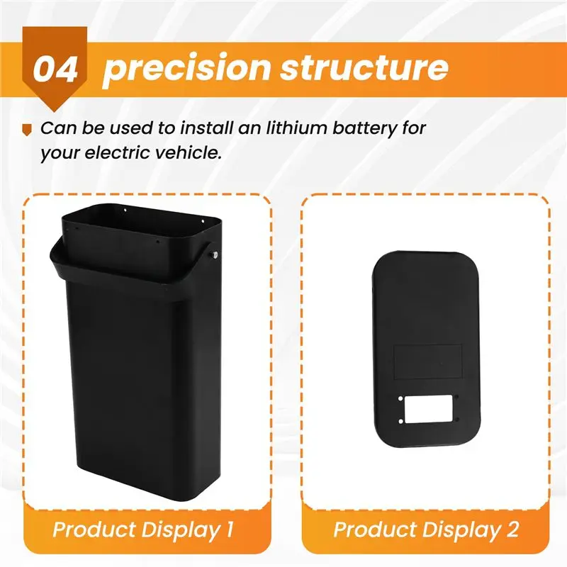 ل Niu Ebike متوافق 18650 خلايا صندوق بطارية ليثيوم حافظة دراجة كهربائية حافظة بطاريات ل Niu U1/U1B/U1C/UQIS