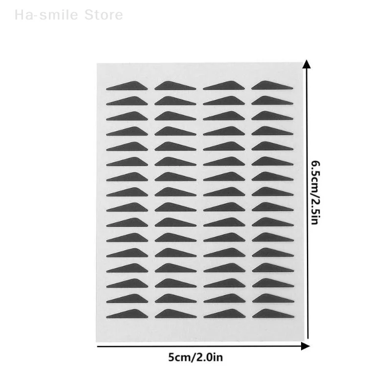 Adesivi per timbri per eyeliner resistenti all'acqua Stampaggio con un solo adesivo Facile da usare Resistente all'acqua Resistente al sudore Resistente al sudore