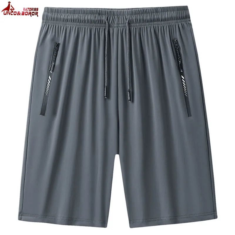 Short de plage à séchage rapide pour homme, grande taille, slim, fitness, jogging, gym, course à pied, basket-ball, vêtements pour homme, 6XL, 7XL,