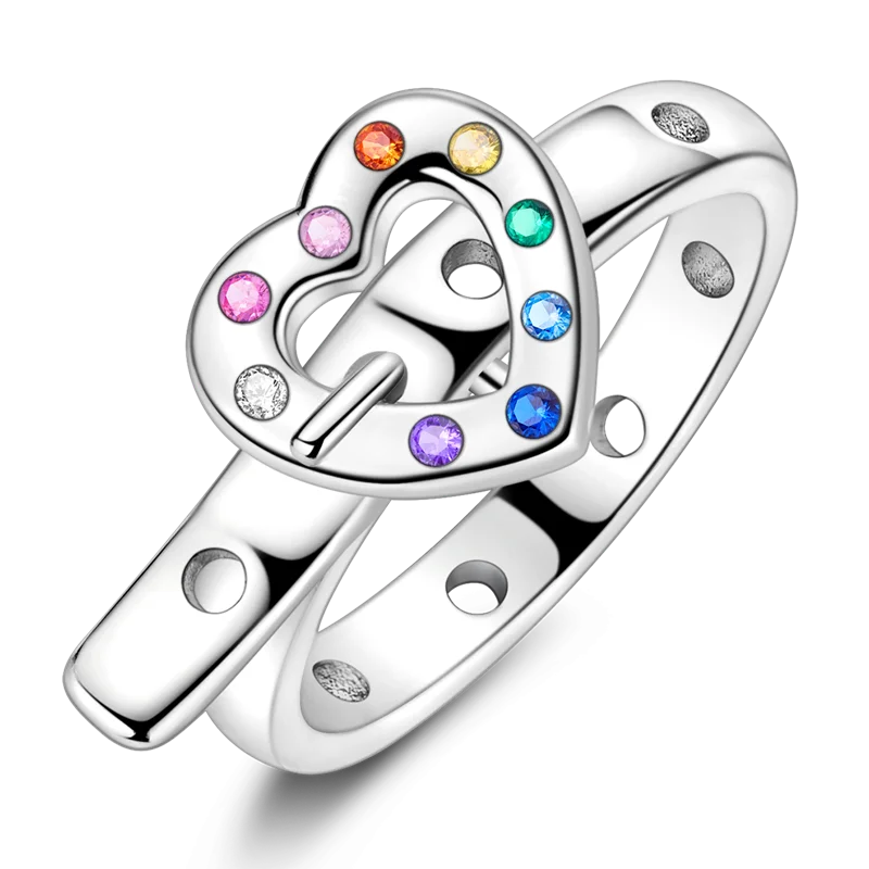 Women's 925 Sterling Silver Zircon Wedding Ring