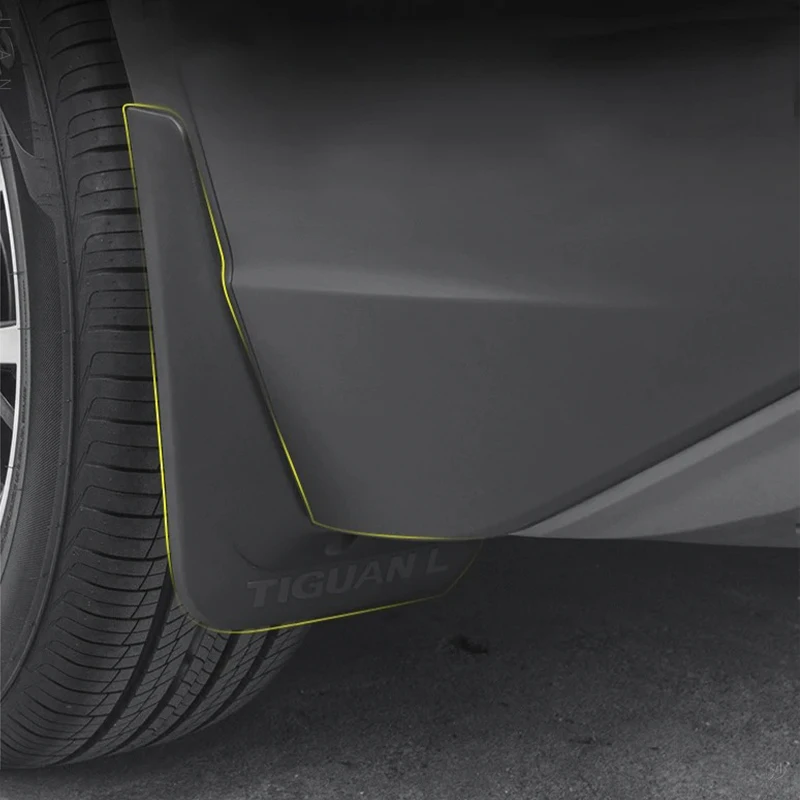 Auto-Außenzubehör Schmutzfänger für Volkswagen VW Tiguan Allspace 2018-2023 Hybrid PHEV GTE Spritzschutz Kotflügel