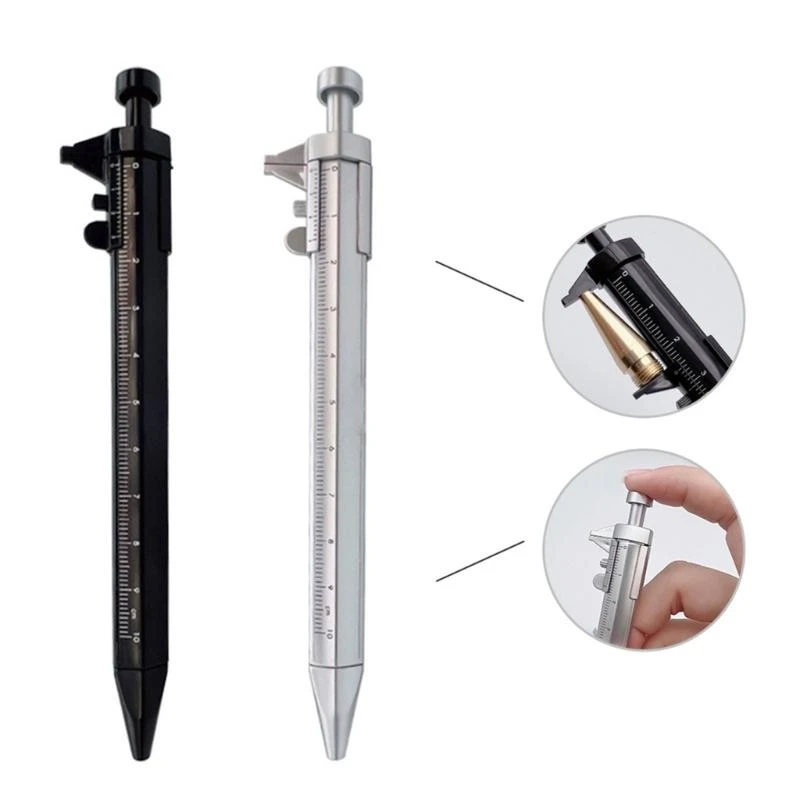 62KA wielofunkcyjne pióro pisania z artykułami pisania biura Vernier-Caliper