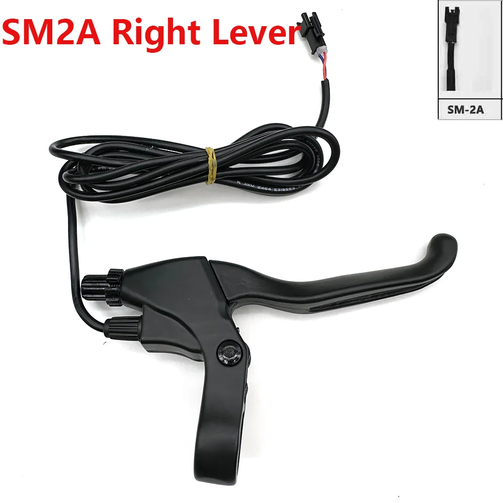 SM2A SM2Y 2-Pin-Bremshebel für Elektrofahrrad-Bremshebel, Lenker, Kabelsteuerung, Maschine, links & rechts, Roller-Ersatz – Detail 5