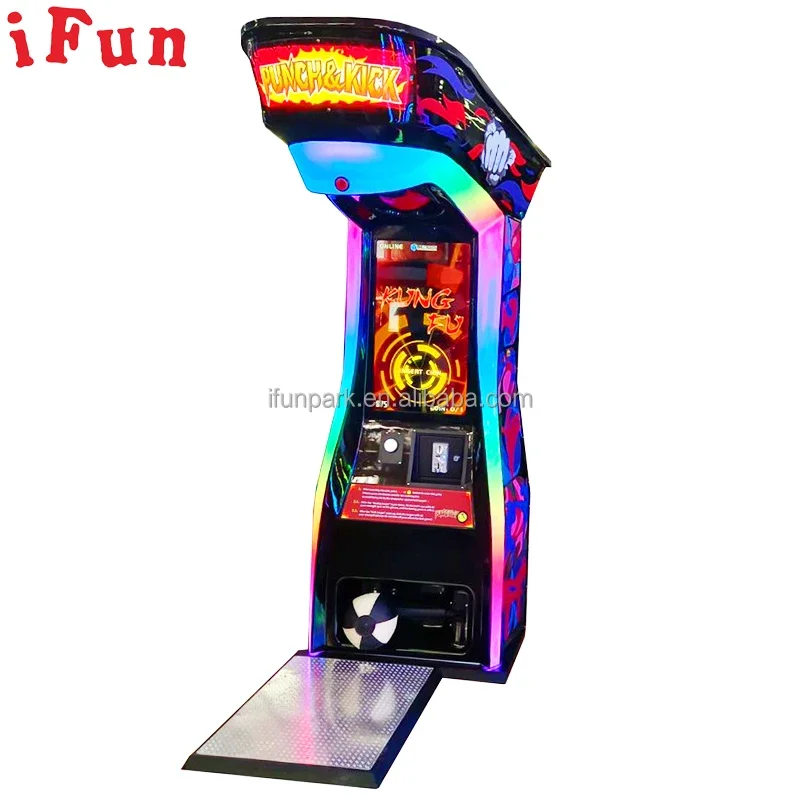 Arcade Indoor Boxing Game Machine Punching And Kicking Ifun Park Game Manufacturer Arcade Games Supplier